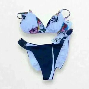 Swiminista sustainable Swimwear James Peter Henry Print Size Small​​